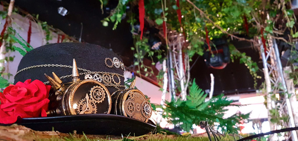 Décoration pour événement avec du végétal stabilisé