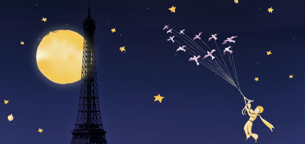 Décoration murale avec le petit prince